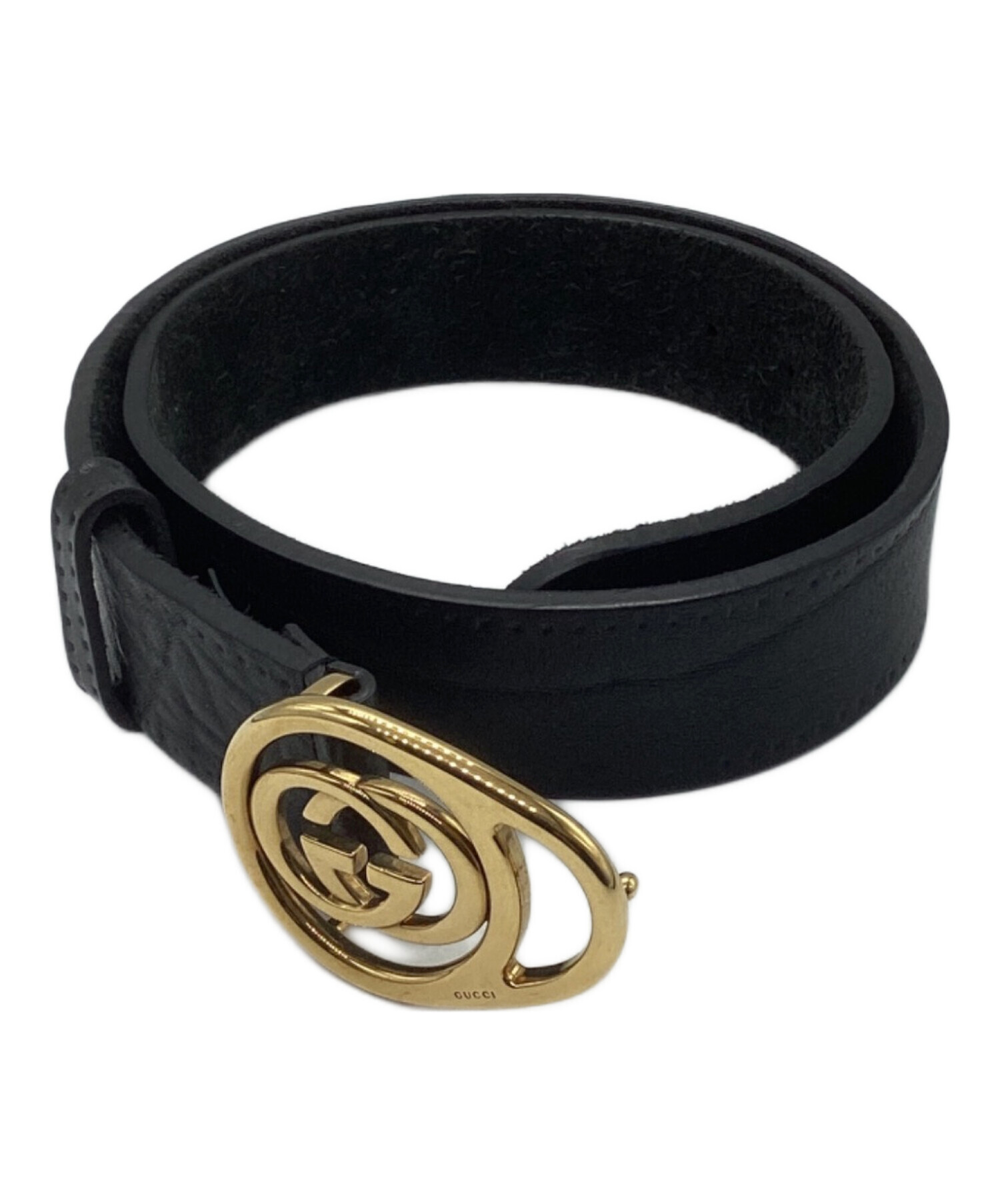 中古・古着通販】GUCCI (グッチ) GGベルト ブラック サイズ:85・34