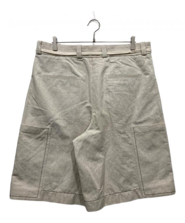 JIL SANDER/ジルサンダー ハーフパンツ 中古・古着通販】JIL SANDER (ジルサンダー) コットンリネンハーフ