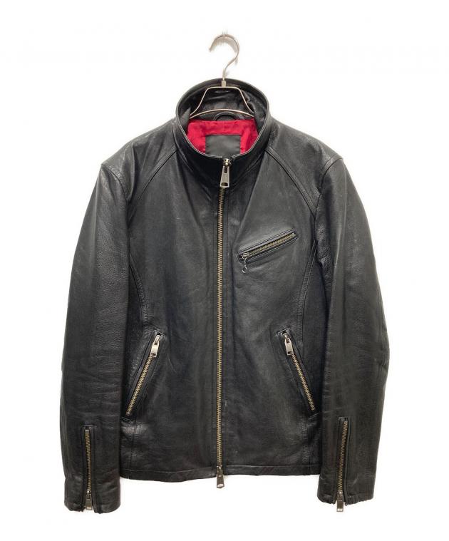 ジャケット・アウター Jack rose 3 中古・古着通販】JACKROSE (ジャックローズ) ダブルジップレザー