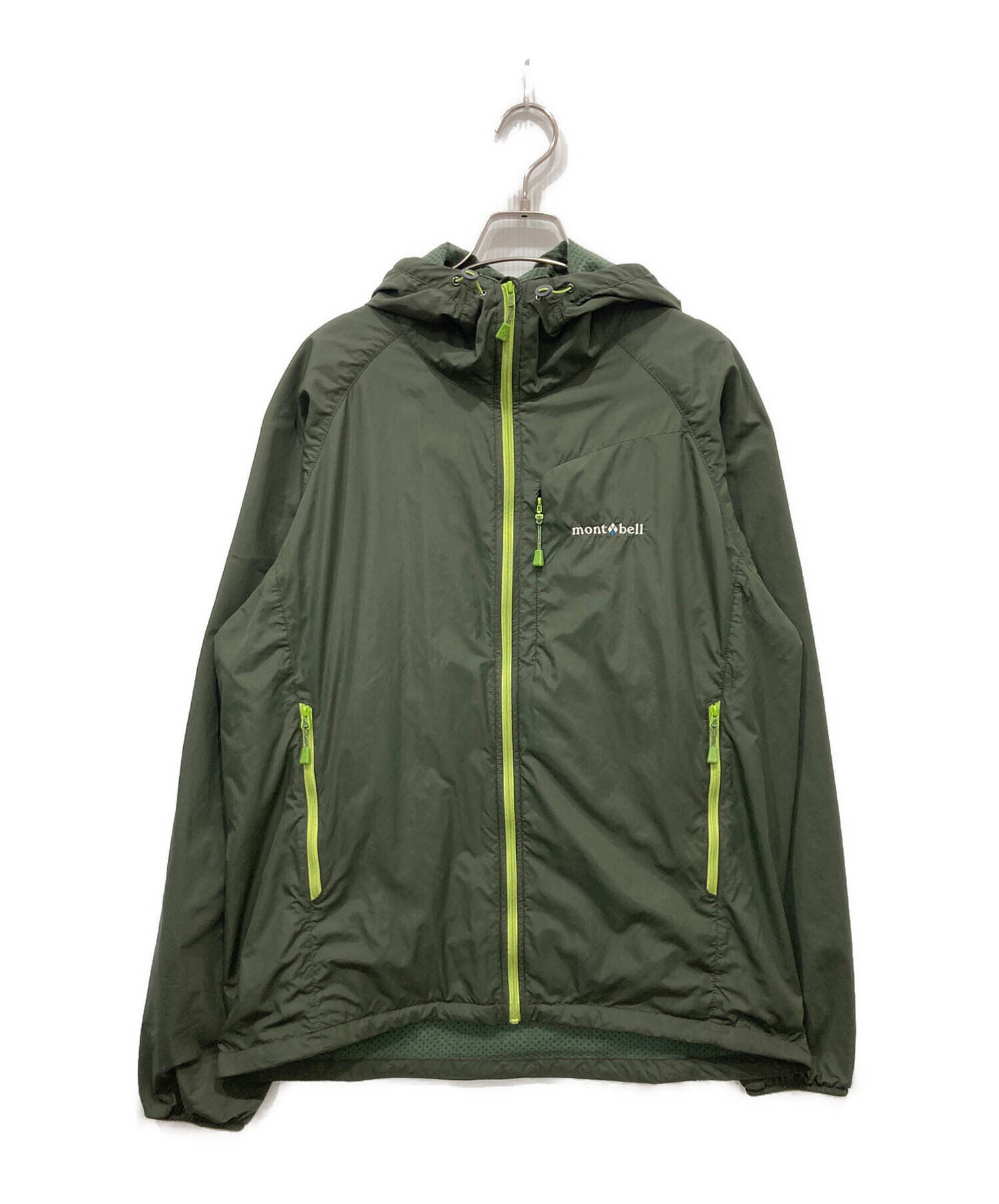 中古・古着通販】mont-bell (モンベル) ライトシェルパーカ カーキ 