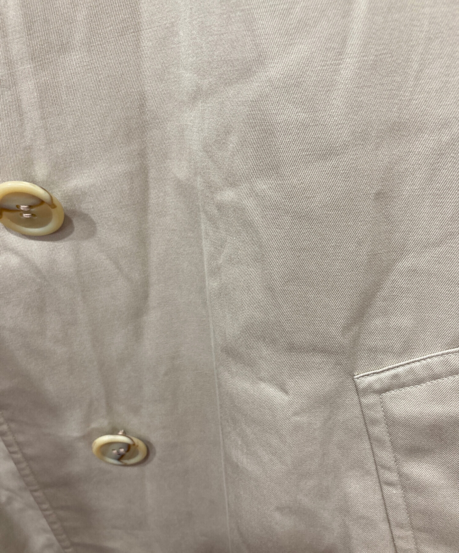 中古・古着通販】Burberry's (バーバリーズ) 比翼ステンカラーコート