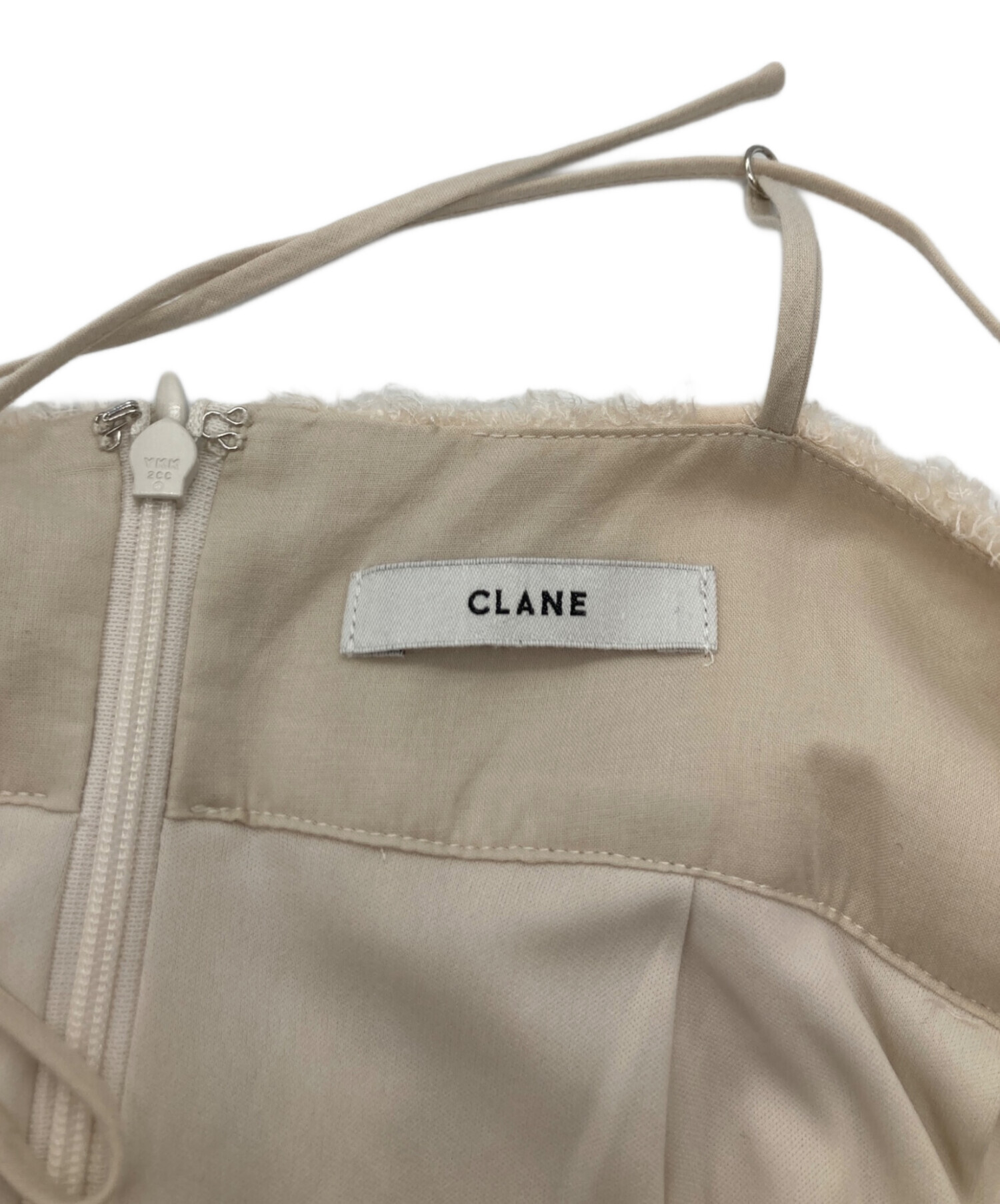 中古・古着通販】CLANE (クラネ) FRINGE CAMISOLE ALL IN ONE 