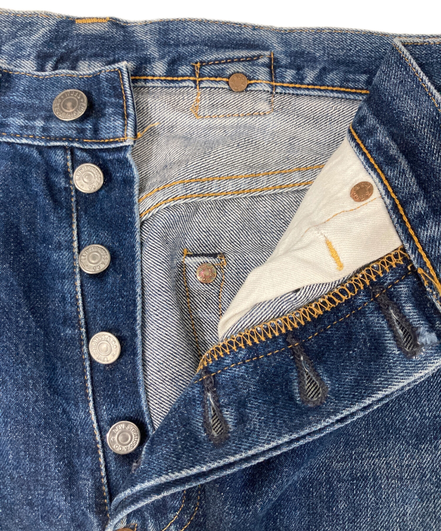 中古・古着通販】LEVI'S (リーバイス) 97年製復刻201XXデニムパンツ
