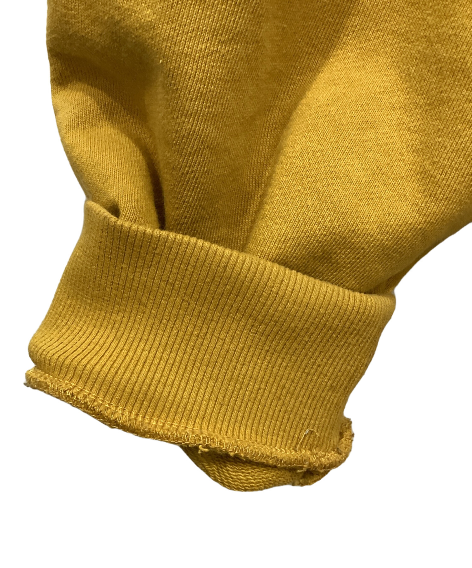 中古・古着通販】KEBOZ (ケボズ) ジップパーカー イエロー サイズ:XXL