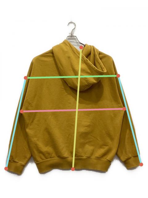 中古・古着通販】KEBOZ (ケボズ) ジップパーカー イエロー サイズ:XXL