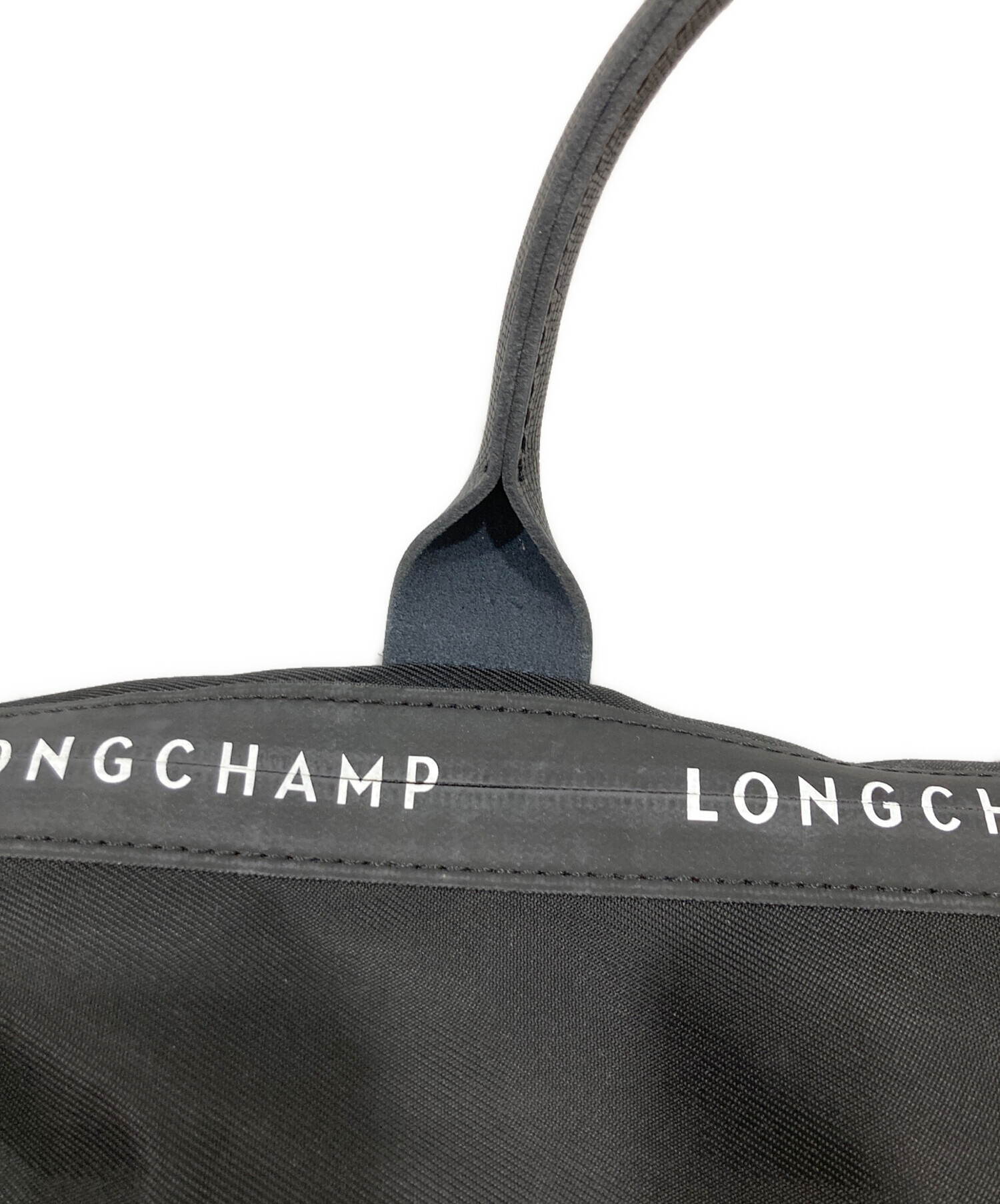 中古・古着通販】LONGCHAMP (ロンシャン) 2WAYリュック ブラック 