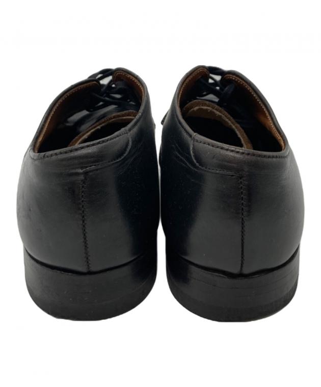 vintage 旧ロゴ Alden オールデン 黒 Vチップ カーフ 革靴 中古・古着通販】Alden (オールデン) Vチップシューズ ブラック サイズ
