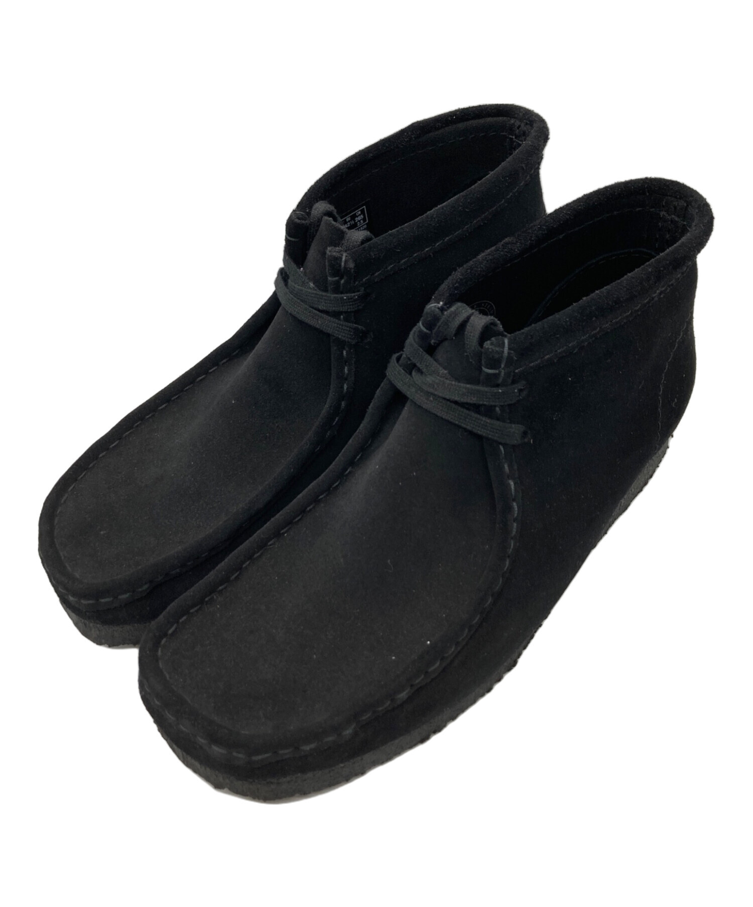 中古・古着通販】CLARKS (クラークス) Wallabee Boot Black Suede 