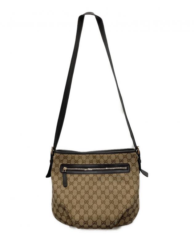 中古・古着通販】GUCCI (グッチ) GGキャンバス ショルダーバッグ