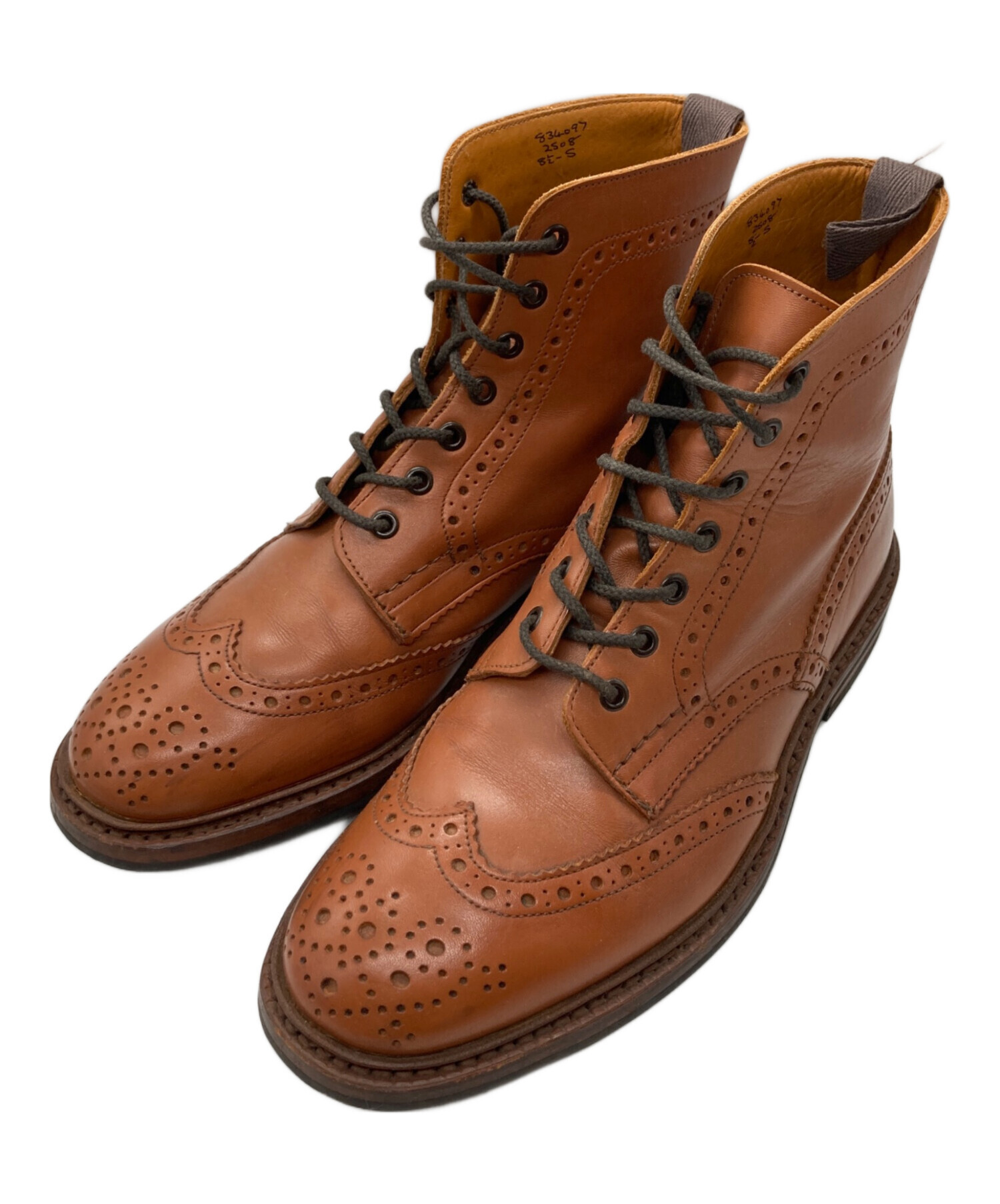 中古・古着通販】Tricker's (トリッカーズ) ウィングチップブーツ