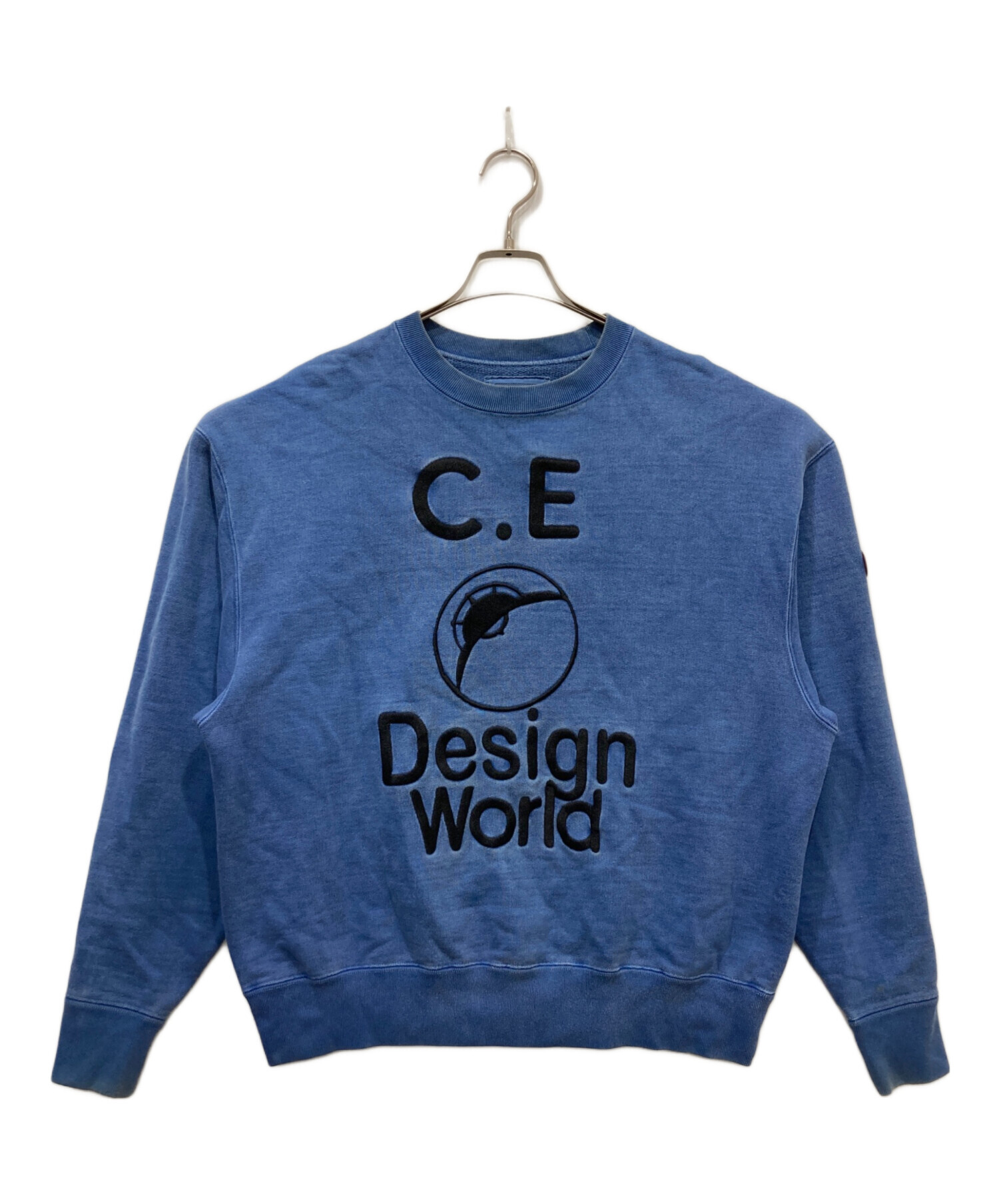 中古・古着通販】C.E (シーイー) クルーネックスウェット ブルー