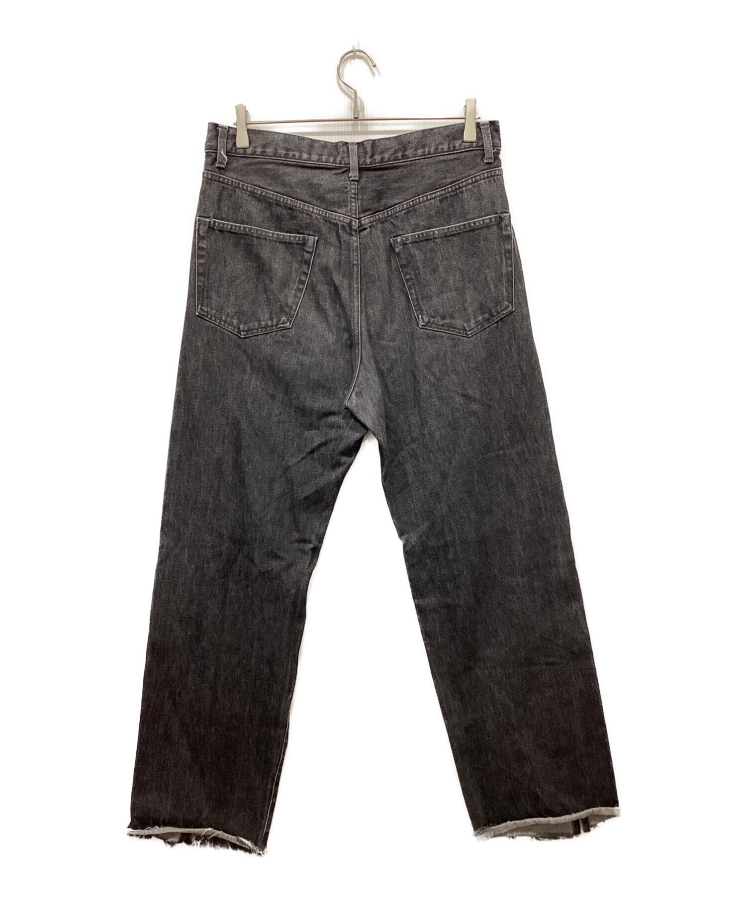 中古・古着通販】kaiko (カイコー) BUG DENIM PANT ONEWASH ブラック