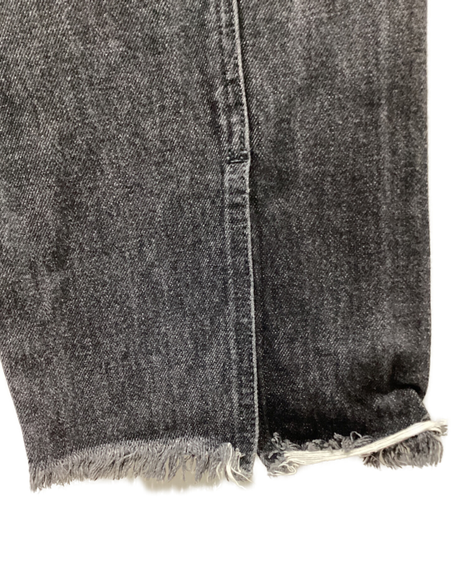 中古・古着通販】kaiko (カイコー) BUG DENIM PANT ONEWASH ブラック