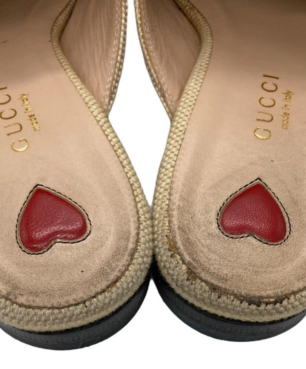 中古・古着通販】GUCCI (グッチ) ホースビットミュール ベージュ