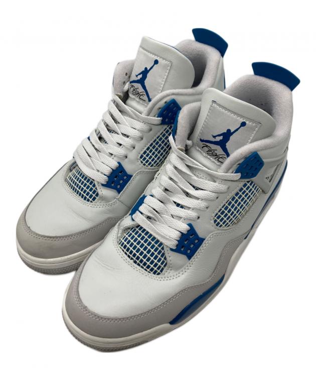 中古・古着通販】NIKE (ナイキ) Air Jordan 4 Retro ライトグレー 
