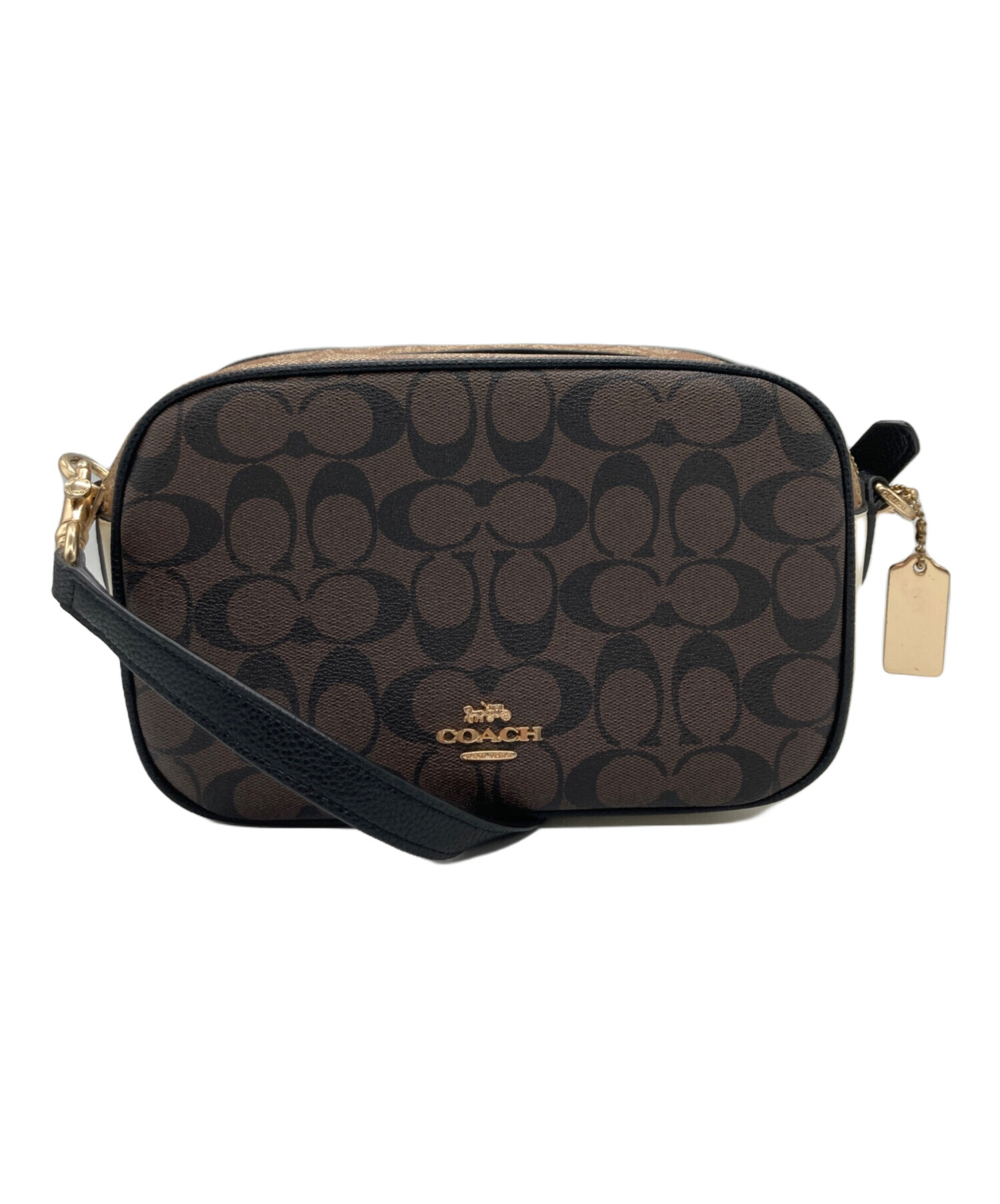 中古・古着通販】COACH (コーチ) ショルダーバッグ ブラウン｜ブランド