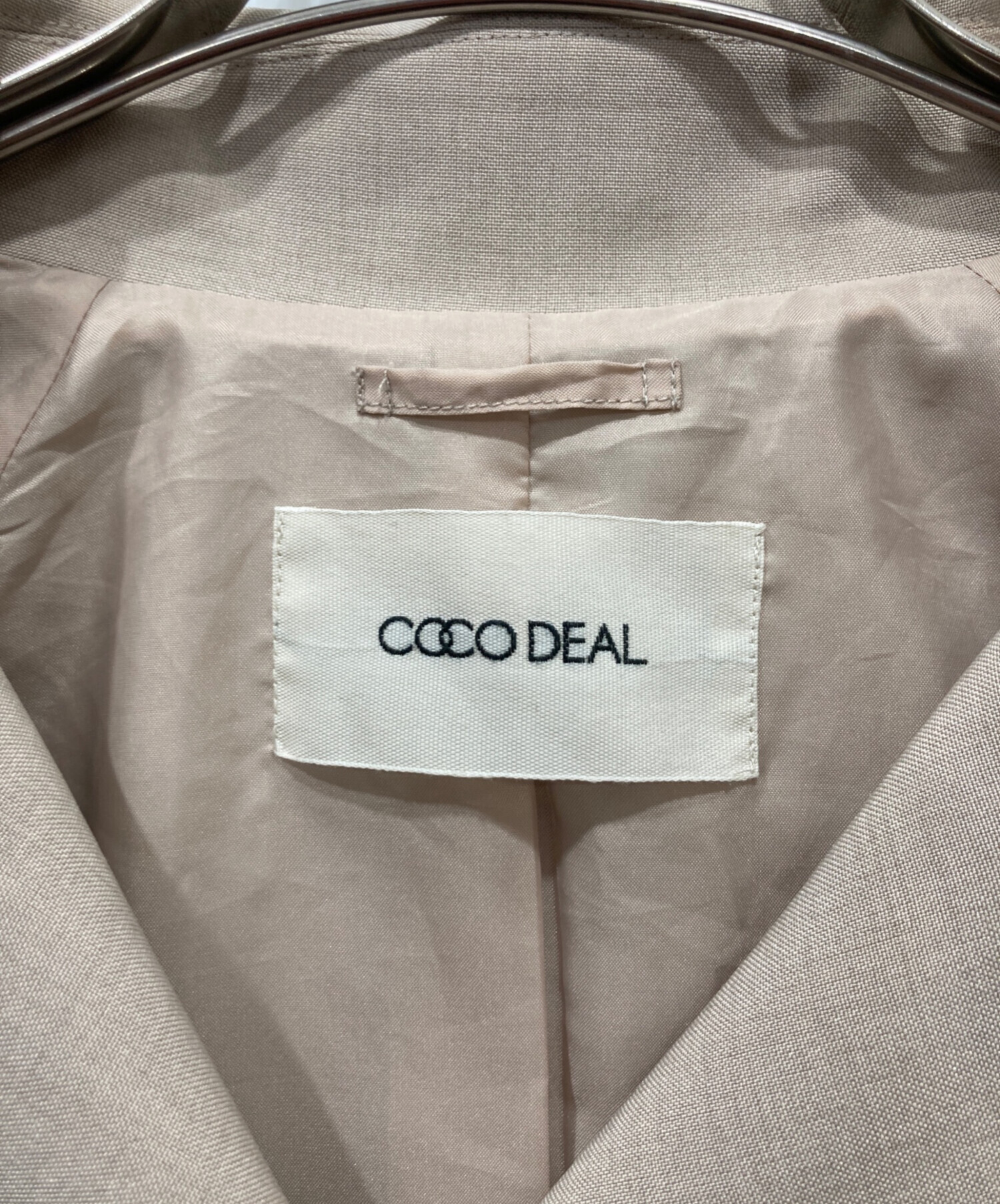 中古・古着通販】COCODEAL (ココディール) ミドル丈トレンチコート