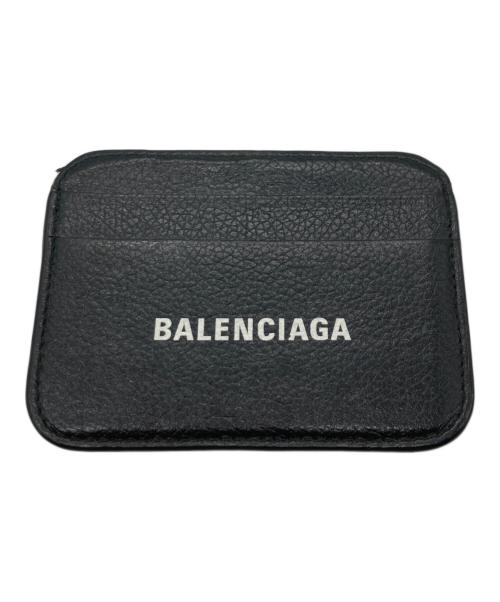 BALENCIAGA バレンシアガ カードケース  黒 【古着】【中古】【送料無料】 中古・古着通販】BALENCIAGA (バレンシアガ) カードケース ブラック