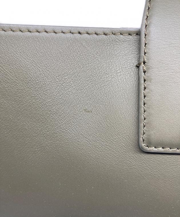 中古・古着通販】FARO (ファーロ) スムースレザートートバッグ カーキ