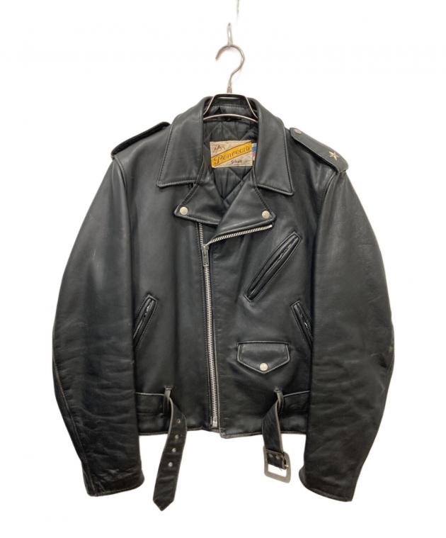 ショット Schott ヴィンテージ ライダース ダブル 38 中古・古着通販】Schott (ショット) ダブルライダースジャケット