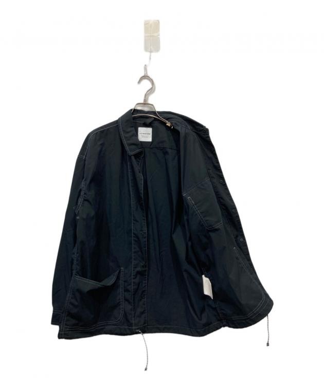 中古・古着通販】and wander (アンドワンダー) dry rip shirt ブラック