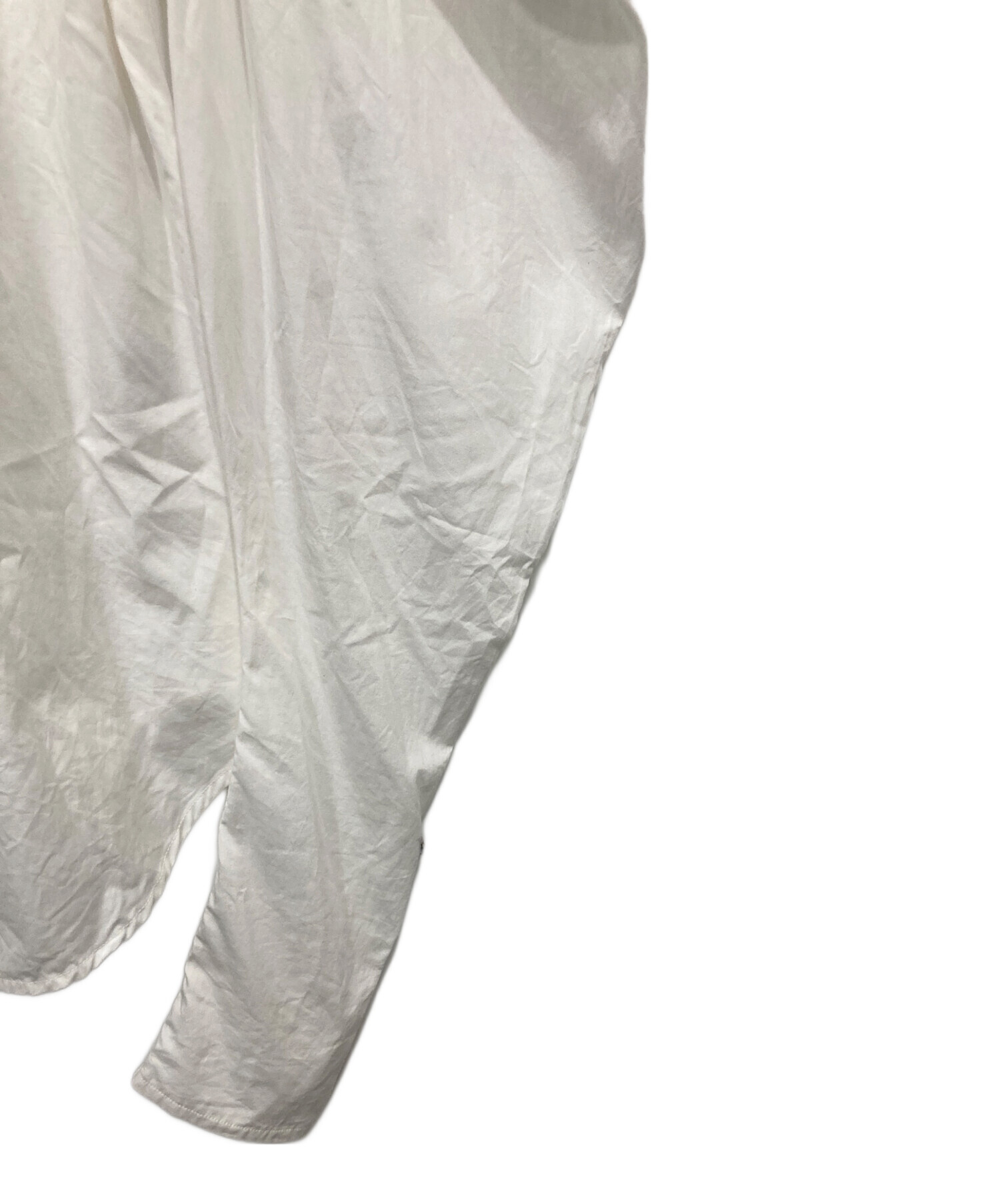 RALPH LAUREN 真っ白清楚 フリル豪華 アンティークブラウス Ｍ 美品 中古・古着通販】RALPH LAUREN (ラルフローレン) フリルブラウス