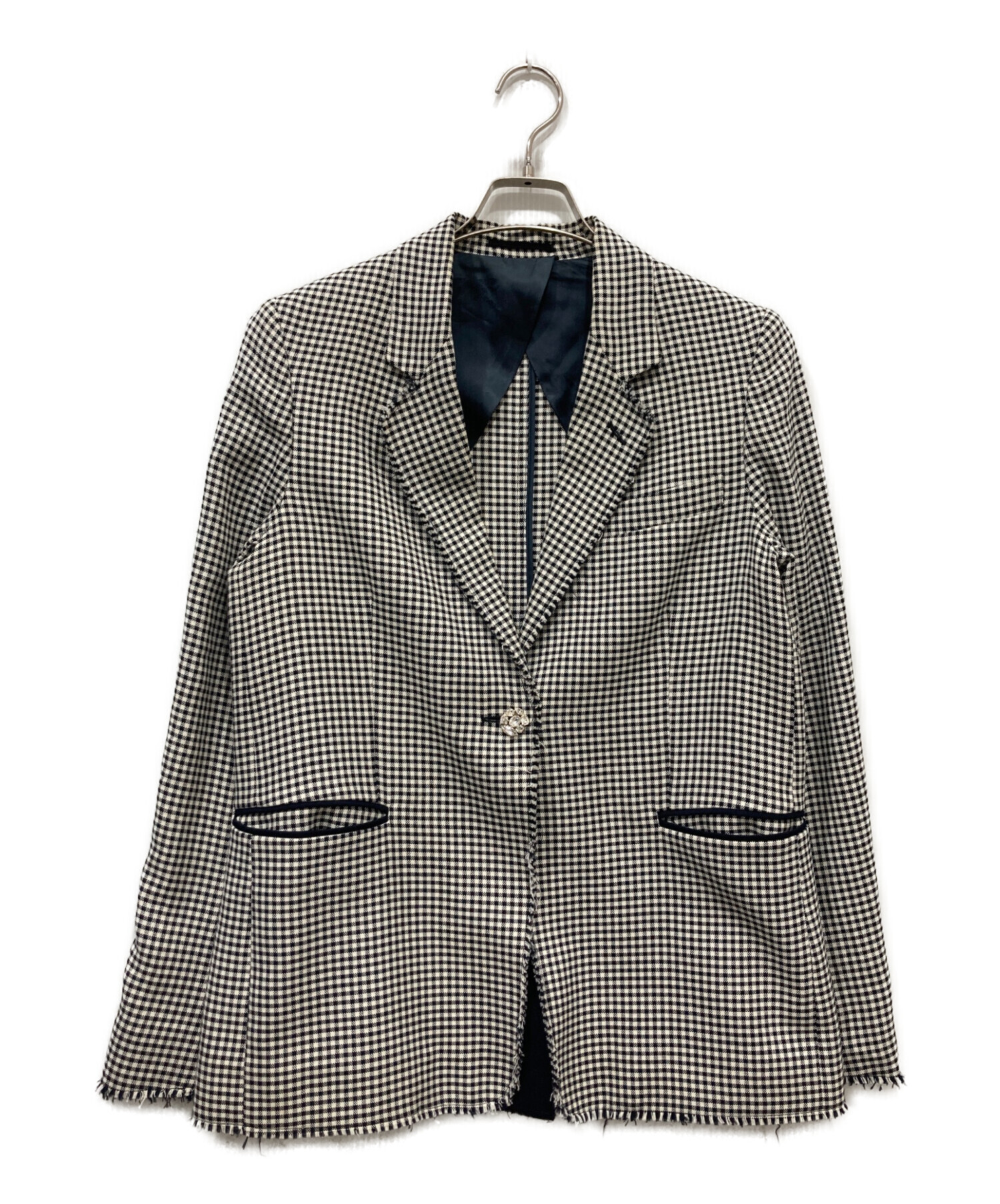 中古・古着通販】GOLDEN GOOSE (ゴールデングース) チェックテーラード 
