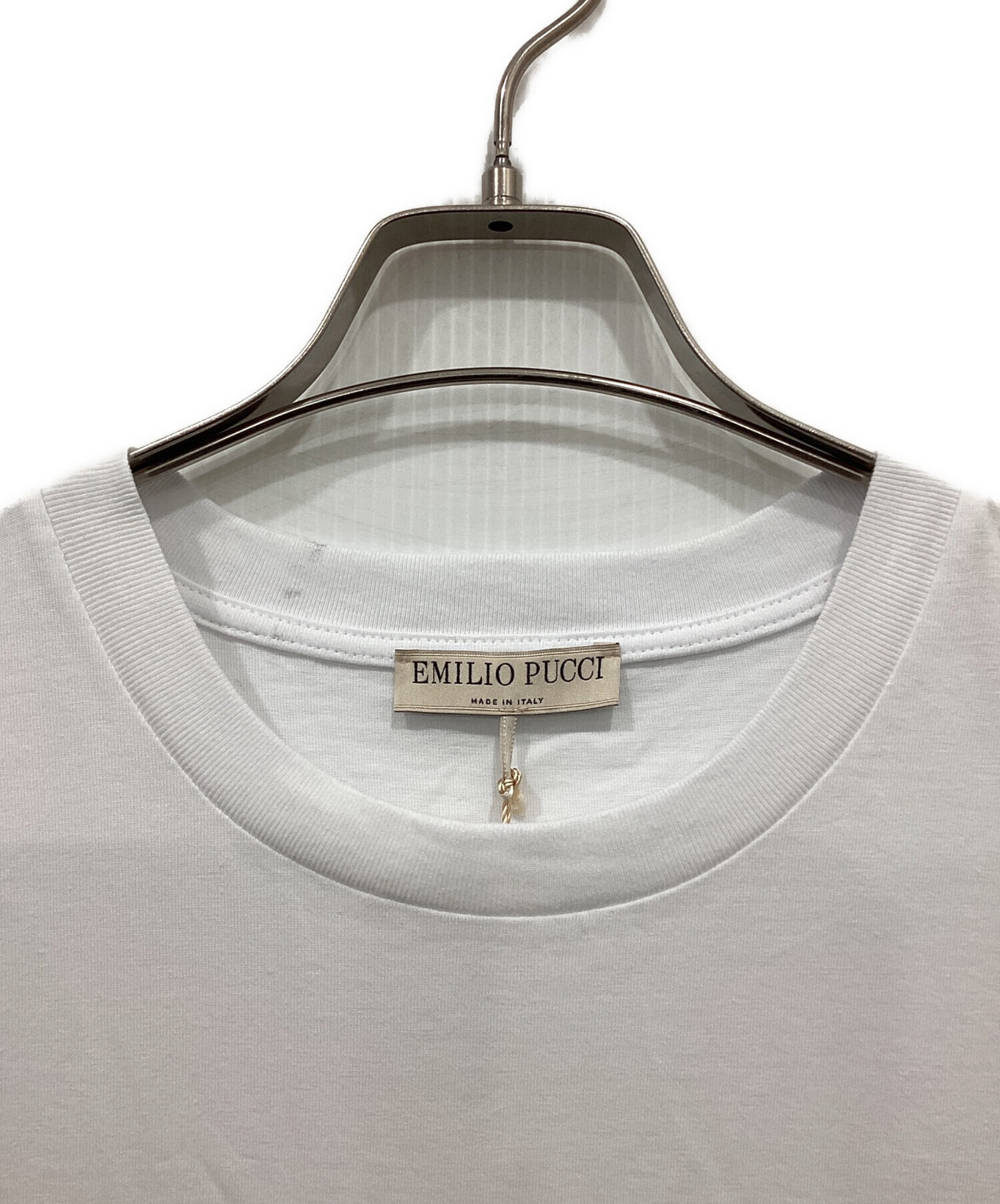 中古・古着通販】Emilio Pucci (エミリオ プッチ) 刺繍Tシャツ