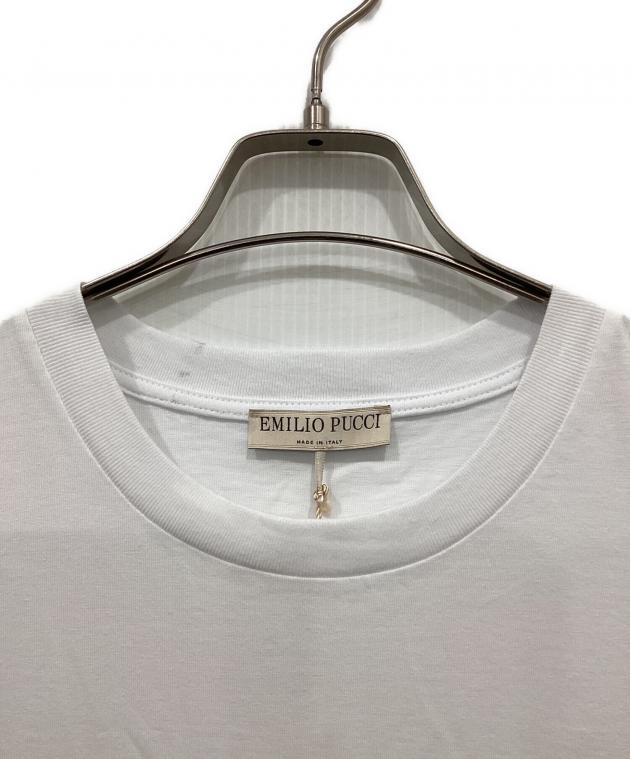 中古・古着通販】Emilio Pucci (エミリオ プッチ) 刺繍Tシャツ