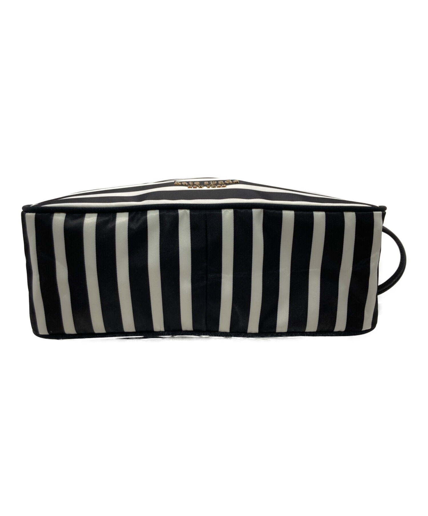 中古・古着通販】Kate Spade (ケイトスペード) ボーダーナイロンバッグ 