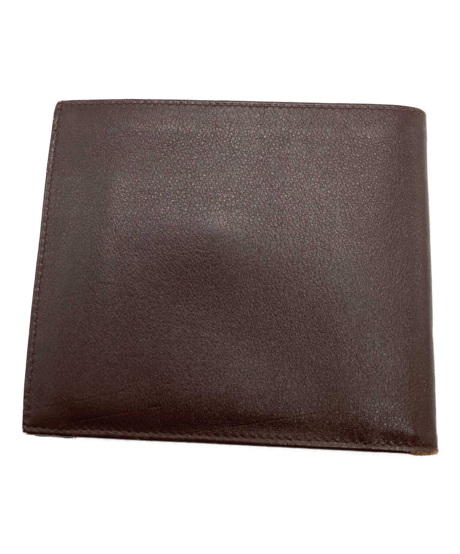 中古・古着通販】CELINE (セリーヌ) トリオンフ折り財布 ボルドー