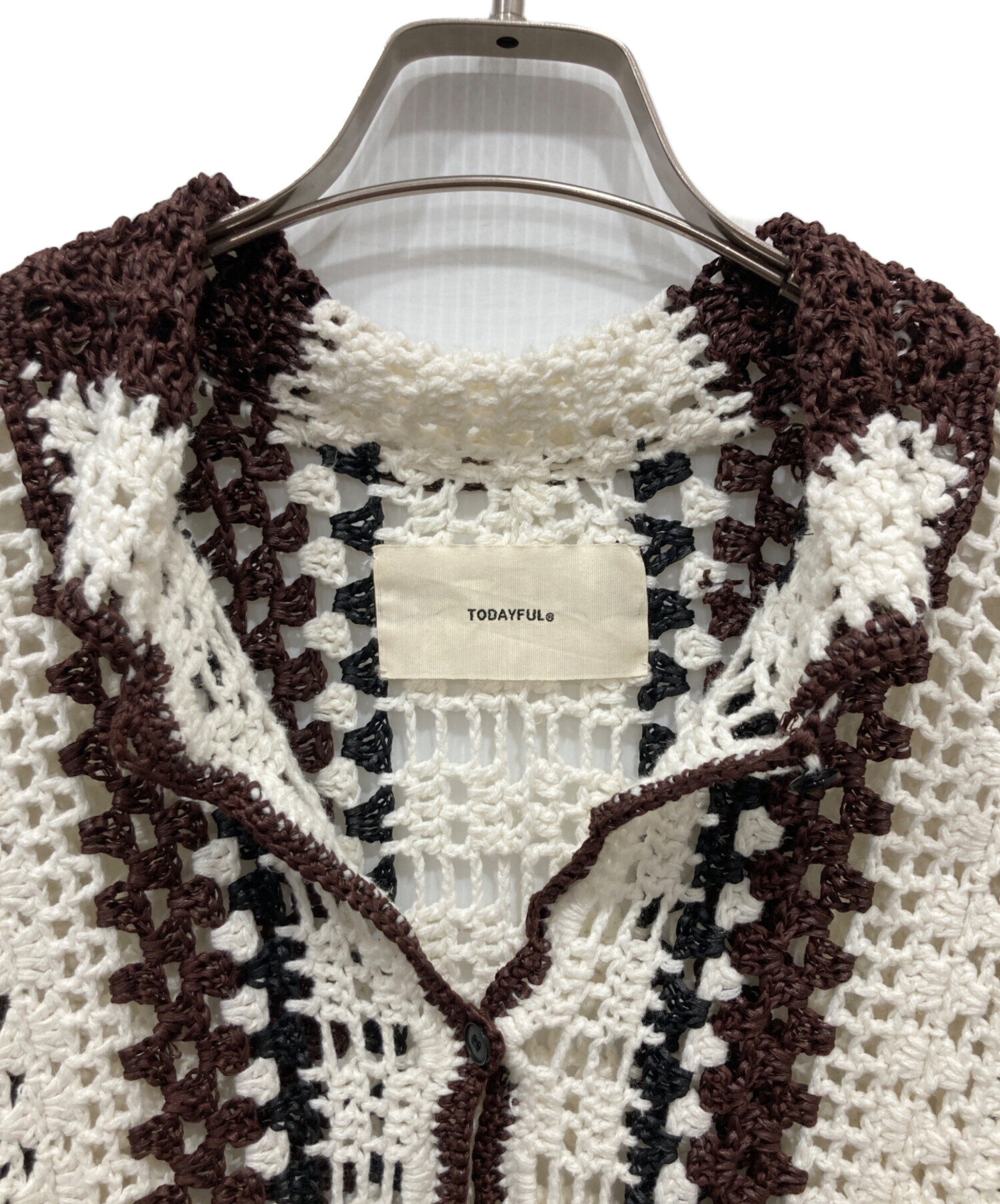 中古・古着通販】TODAYFUL (トゥデイフル) Crochet Over Shirts