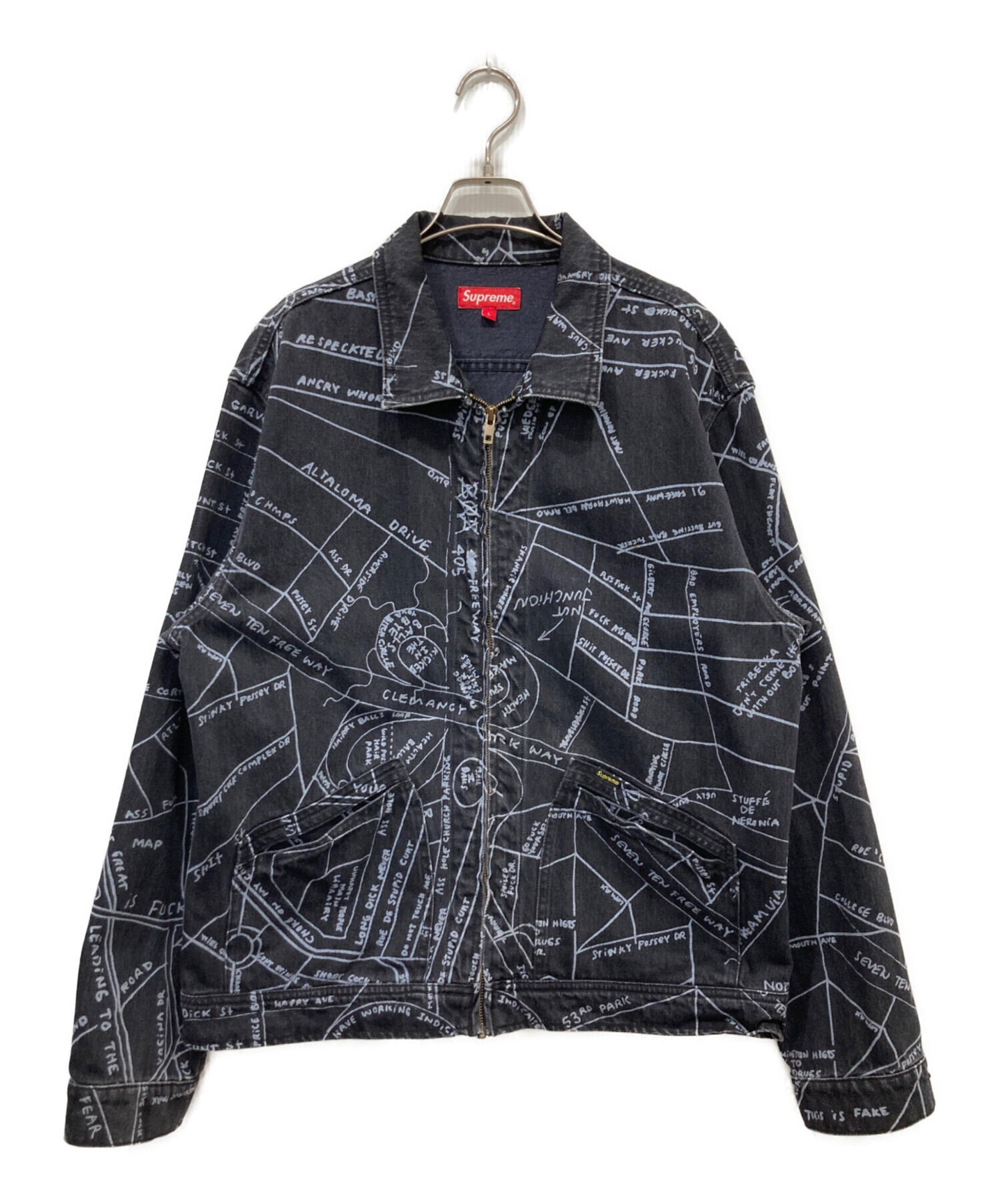 中古・古着通販】SUPREME (シュプリーム) 19SS Gonz Map Work Jacket