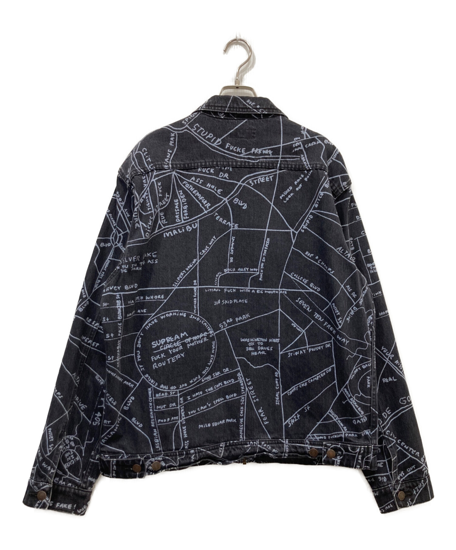 中古・古着通販】SUPREME (シュプリーム) 19SS Gonz Map Work Jacket