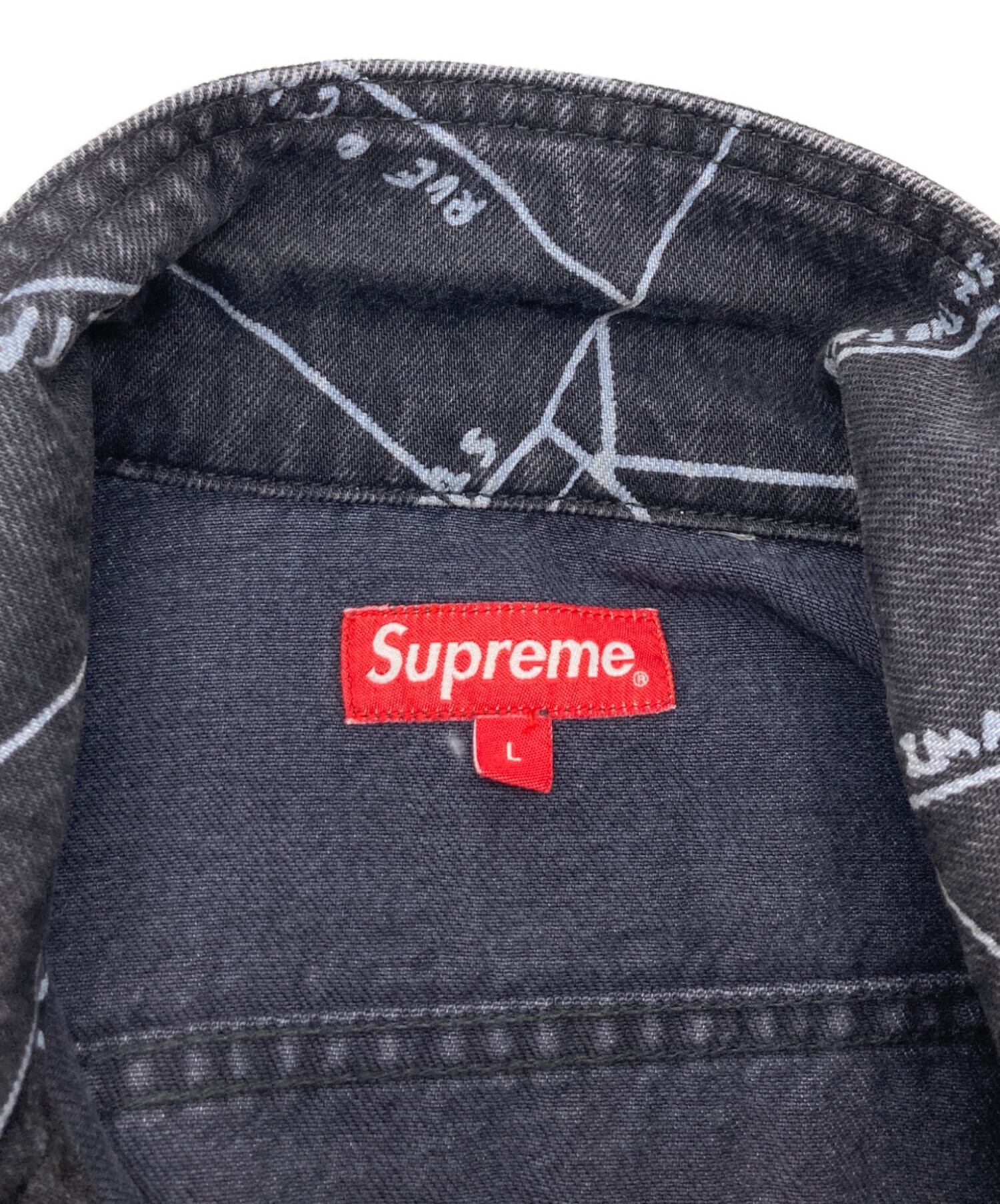 中古・古着通販】SUPREME (シュプリーム) 19SS Gonz Map Work Jacket