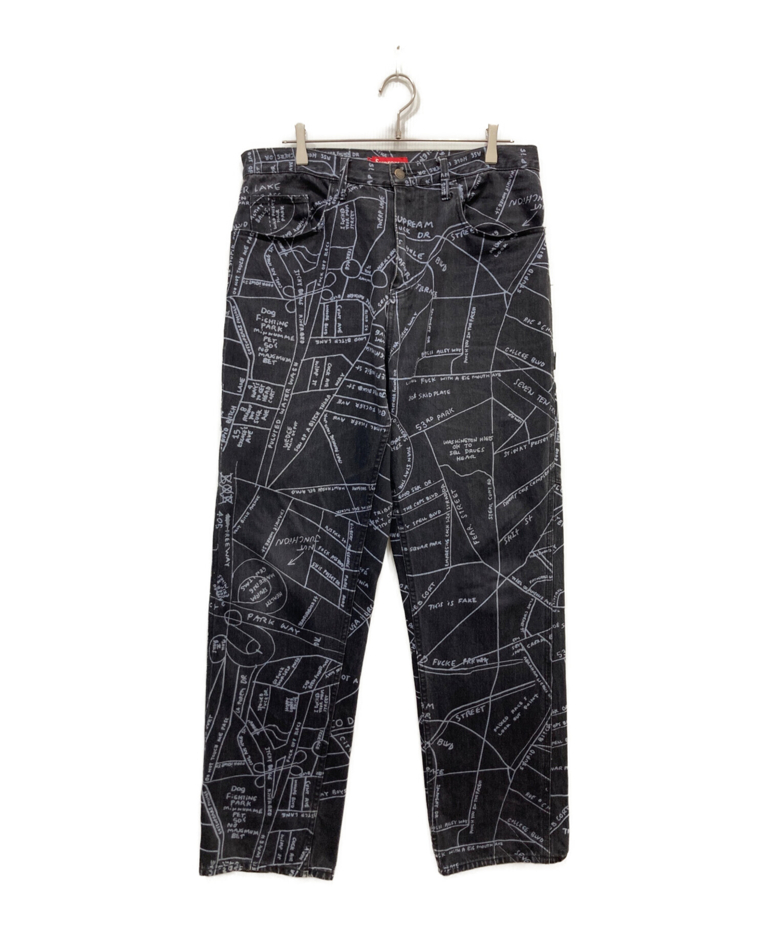 中古・古着通販】SUPREME (シュプリーム) 19SS Gonz Map Denim Painter