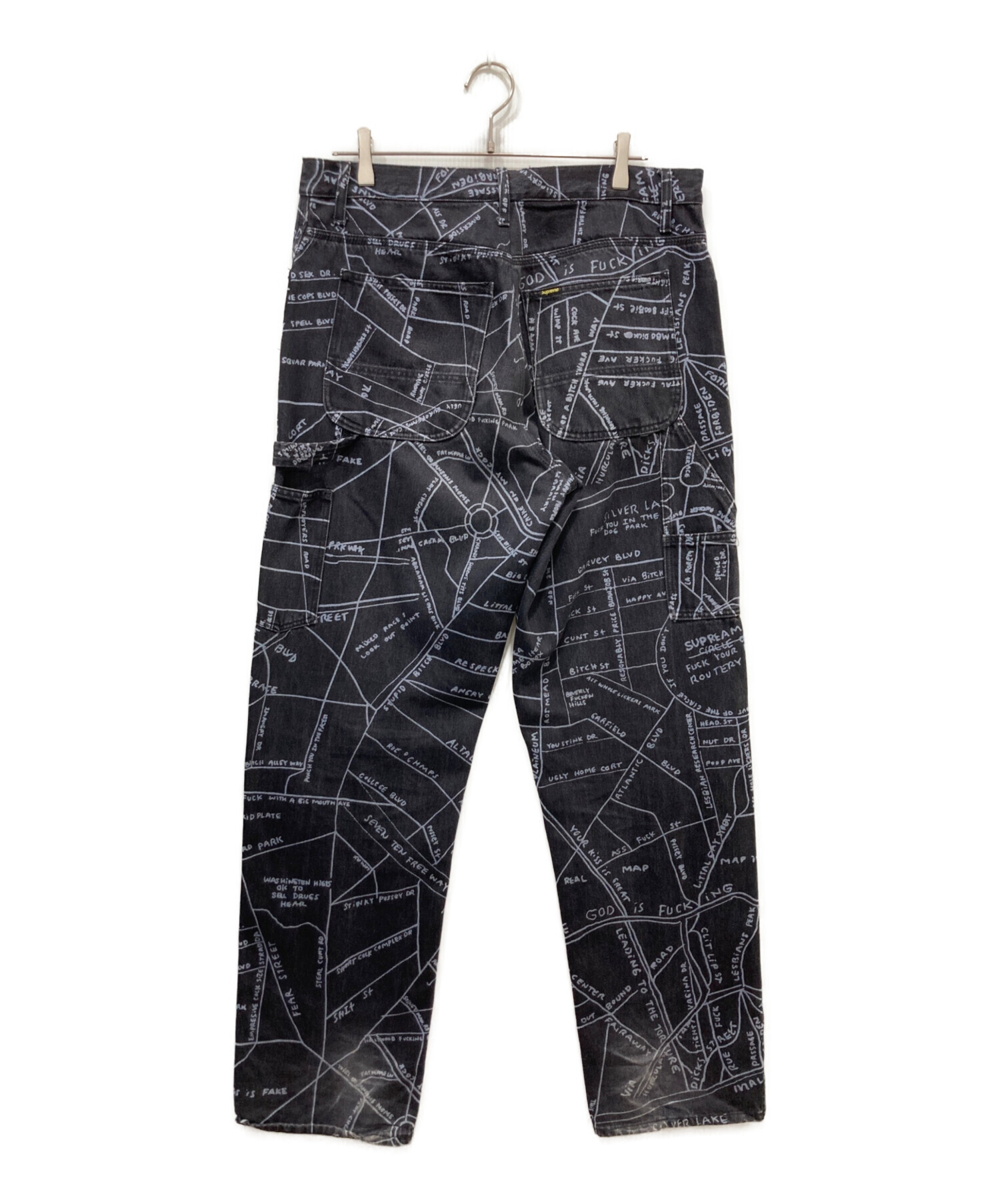 中古・古着通販】SUPREME (シュプリーム) 19SS Gonz Map Denim Painter