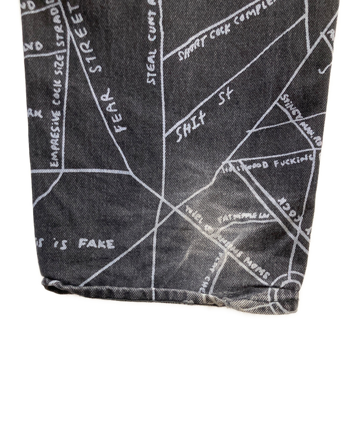 中古・古着通販】SUPREME (シュプリーム) 19SS Gonz Map Denim Painter