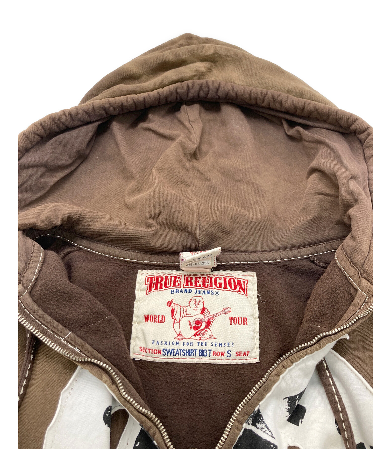 中古・古着通販】TRUE RELIGION (トゥルー レリジョン) ジップパーカー