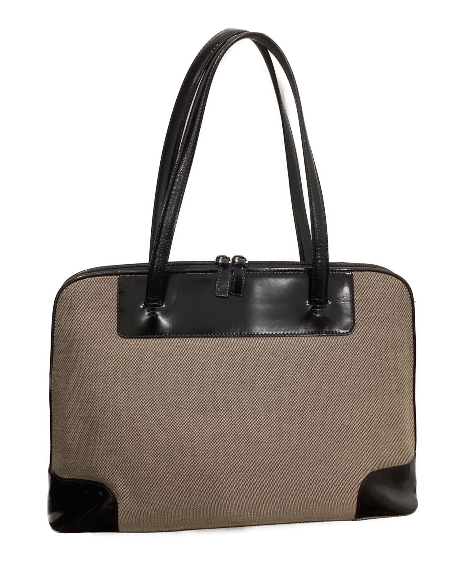 グッチ　ハンドバッグ　ベージュ　鑑定済み正規品　中古 中古・古着通販】GUCCI (グッチ) ハンドバッグ ベージュ｜ブランド