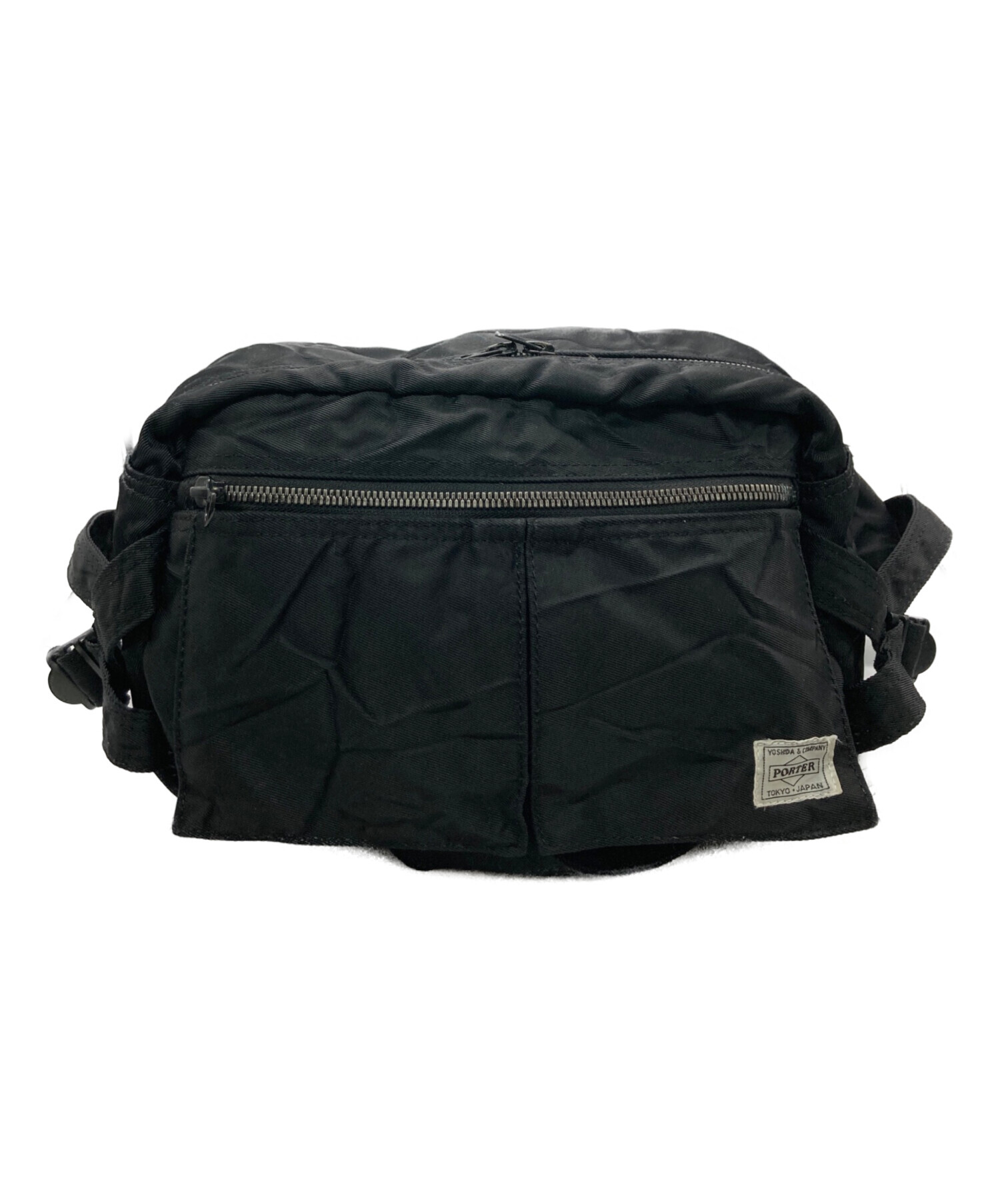 中古・古着通販】PORTER (ポーター) RIDE WAIST BAG ブラック