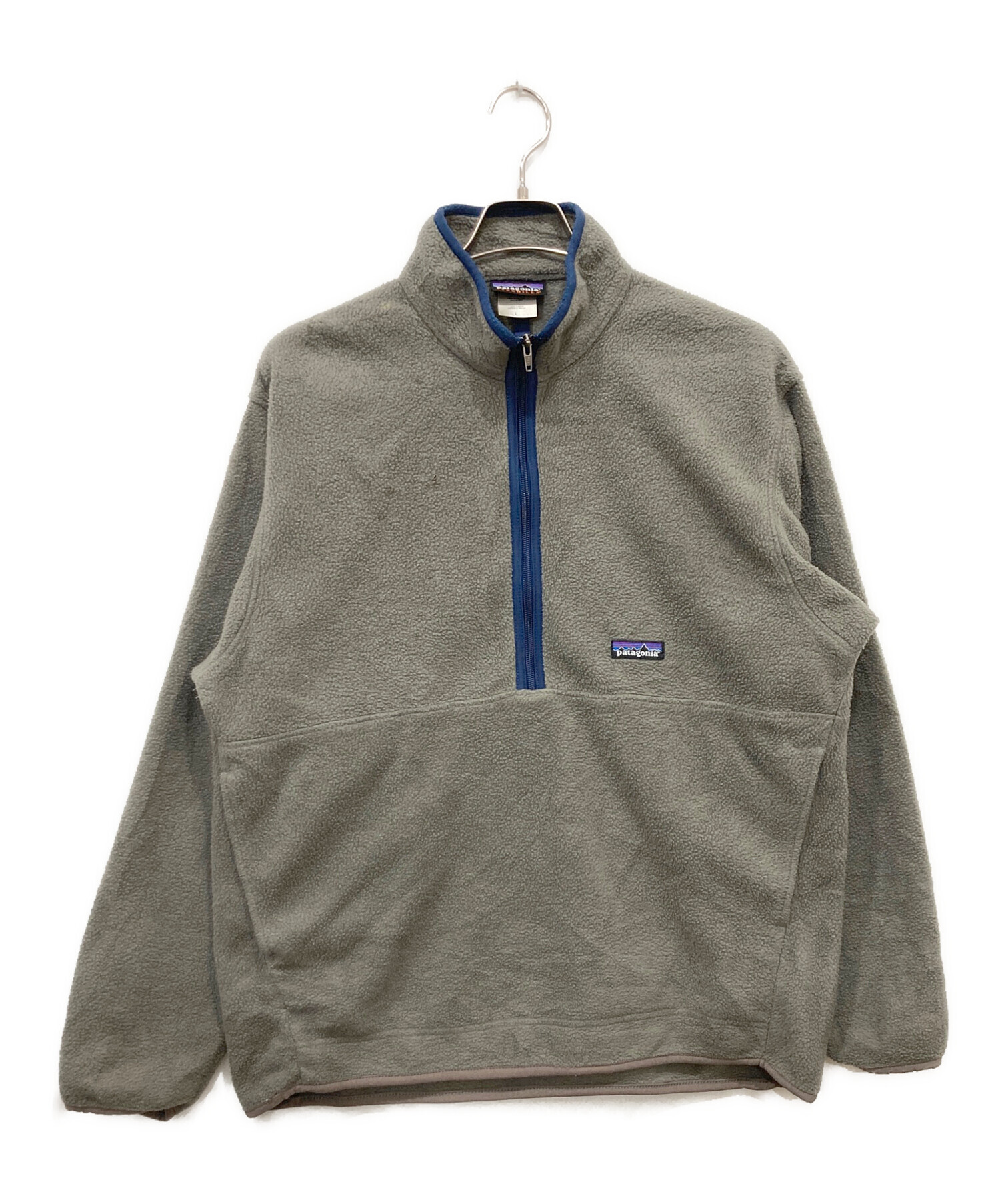 週末値下げ中　パタゴニア　シンチラ　ベスト　グレー　L 中古・古着通販】Patagonia (パタゴニア) シンチラ ハーフジップ