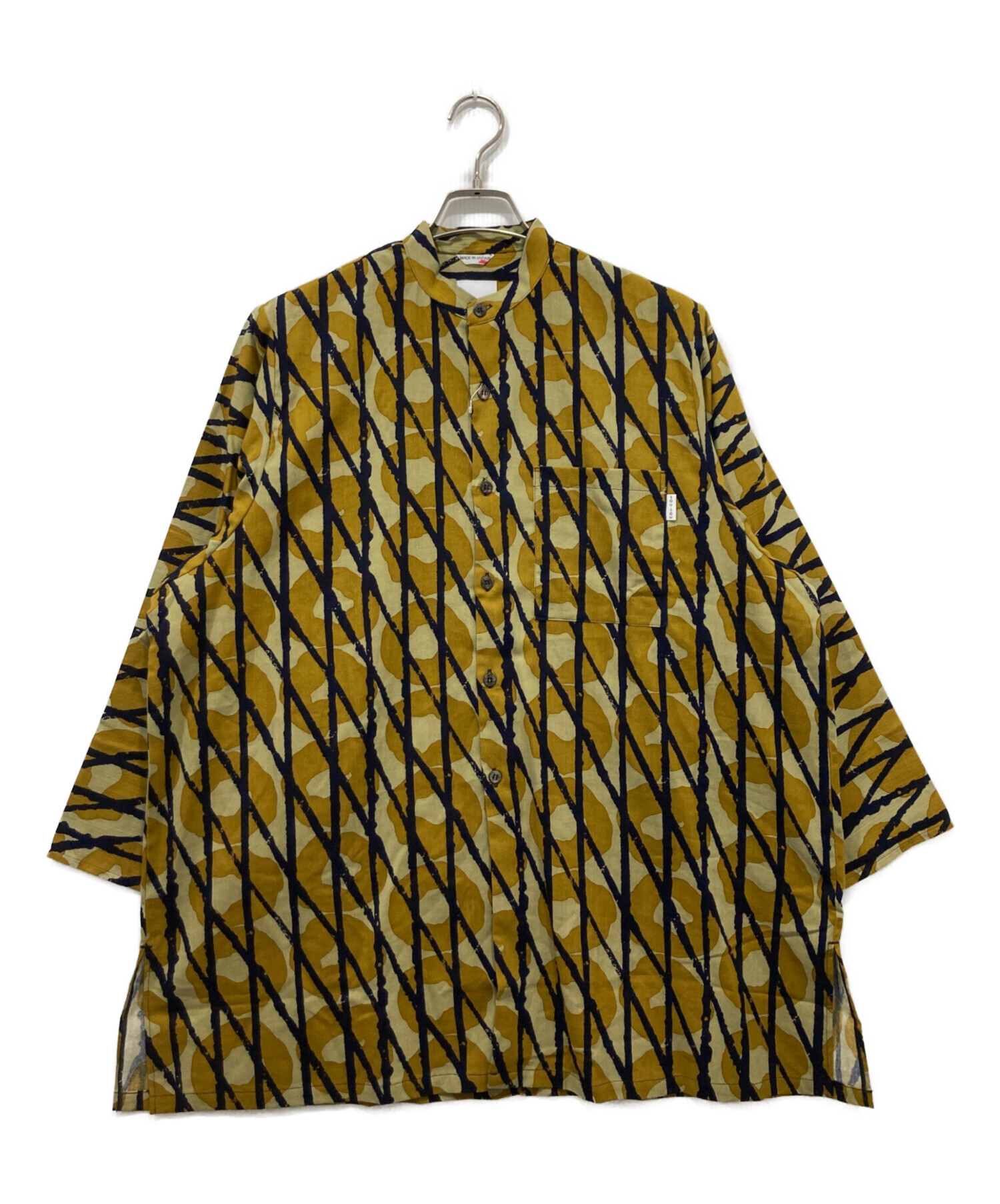 中古・古着通販】SOU・SOU (ソウソウ) 高島縮 薙刀長草衣 嵐 ブラウン