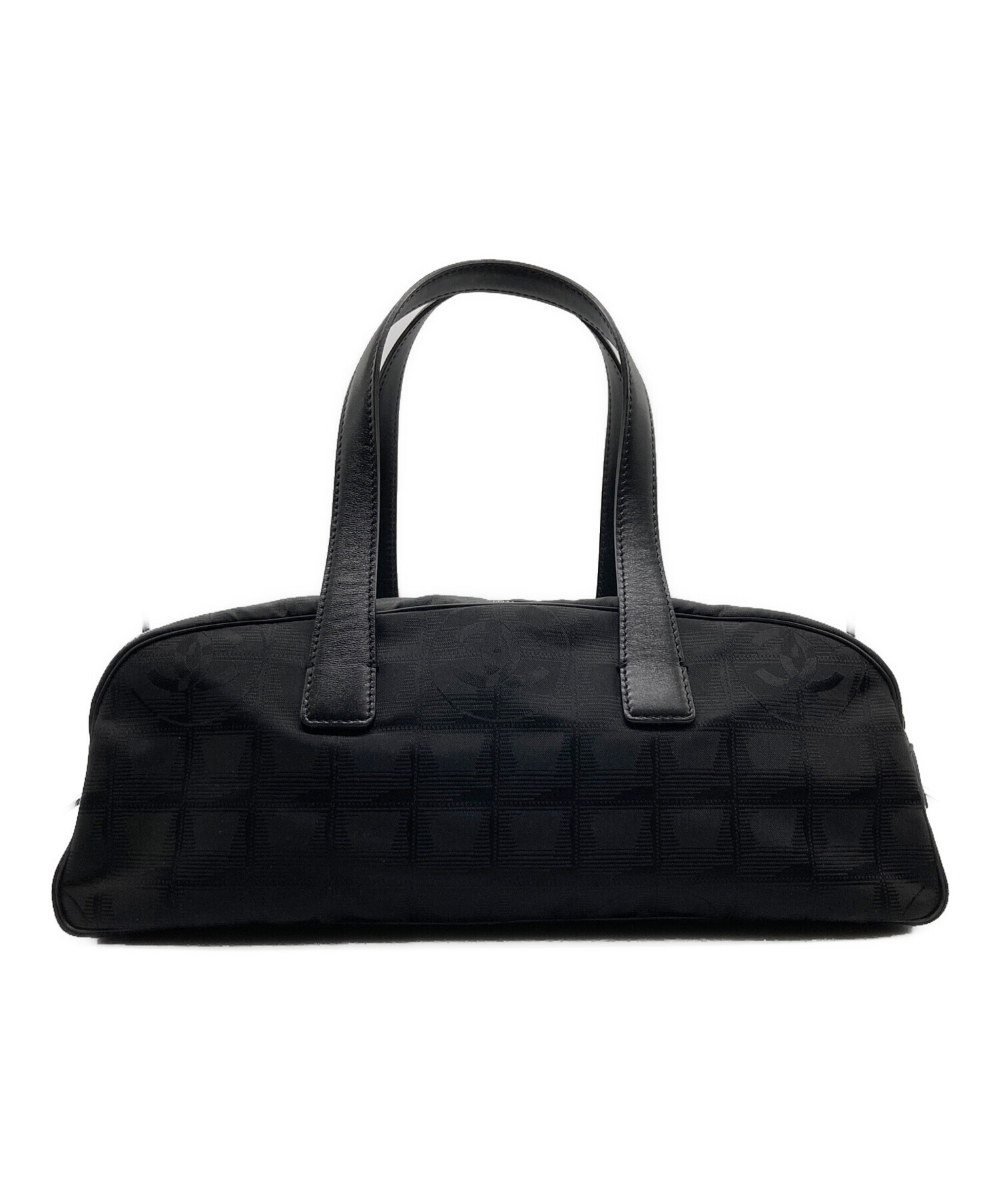 【新品】CHANEL ボストンバッグ ブラック 中古・古着通販】CHANEL (シャネル) ニュートラベルライン ミニ