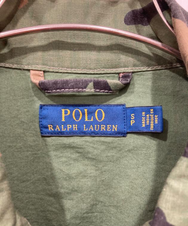 ポロラルフローレン M-41 フィールドジャケット ワッペン バックプリント 中古・古着通販】POLO RALPH LAUREN (ポロ・ラルフローレン) ワッペン