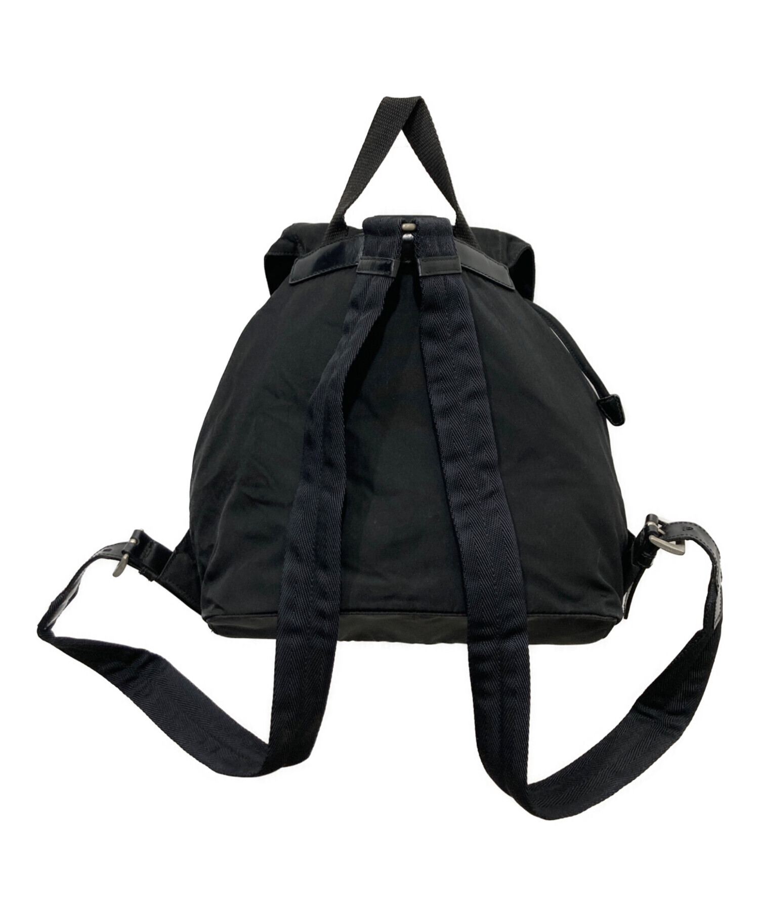 中古・古着通販】PRADA (プラダ) ナイロンリュック ブラック｜ブランド