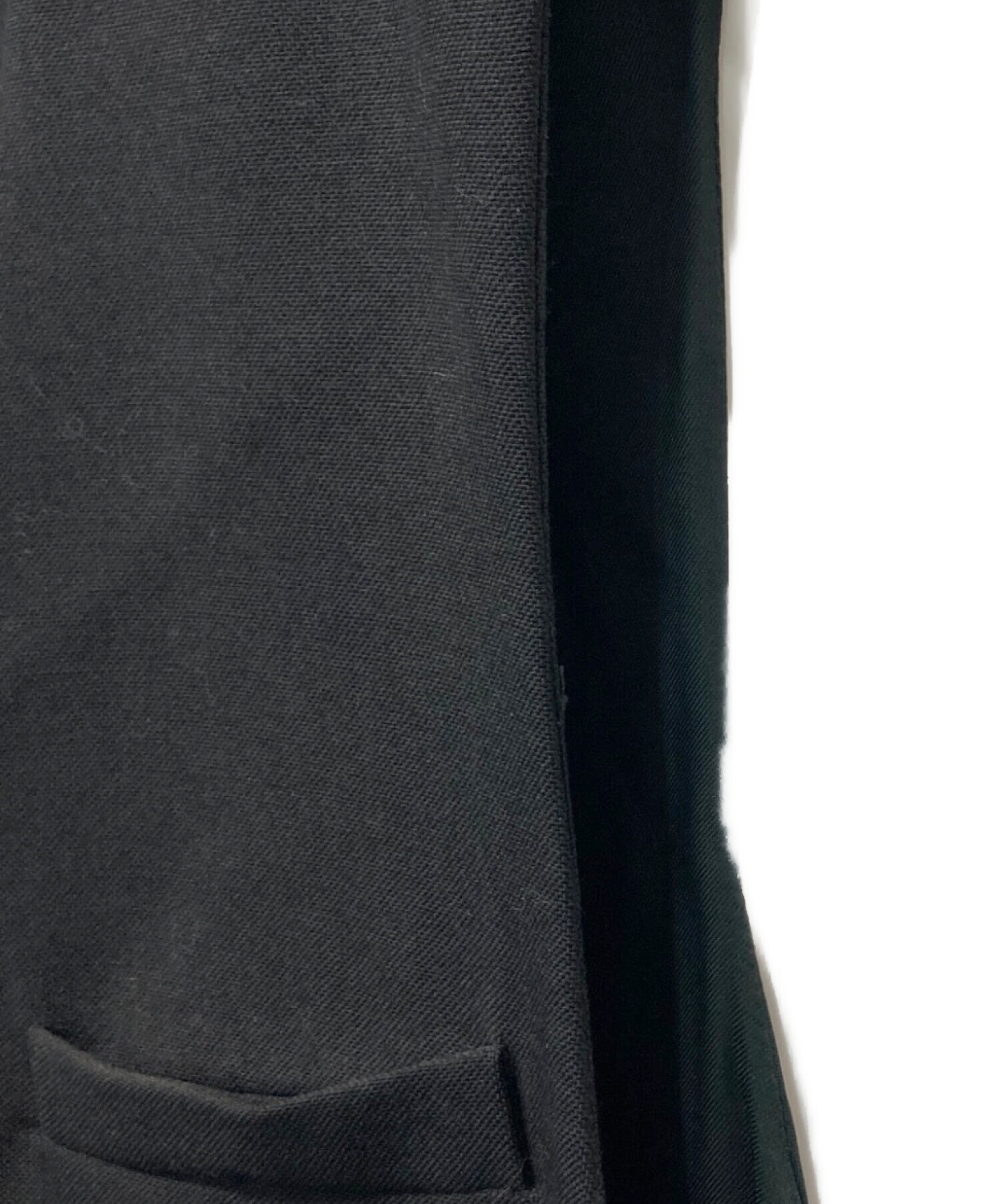 中古・古着通販】DIOR HOMME (ディオール オム) ロングジレ ブラック