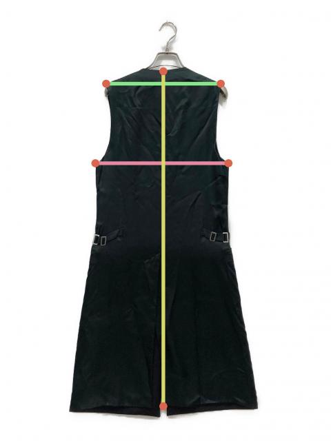中古・古着通販】DIOR HOMME (ディオール オム) ロングジレ ブラック