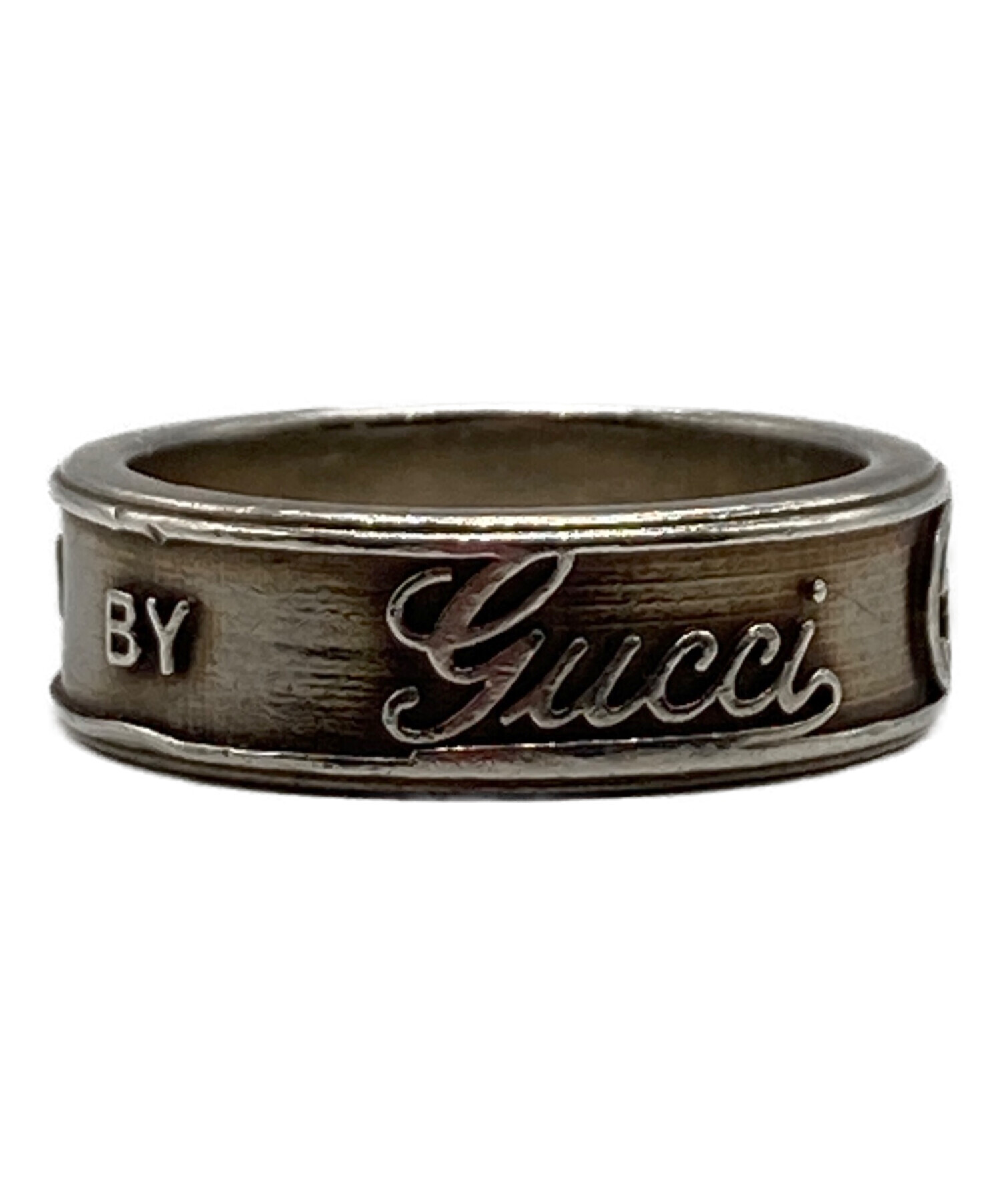 中古・古着通販】GUCCI (グッチ) GGリング シルバー サイズ:19号/20