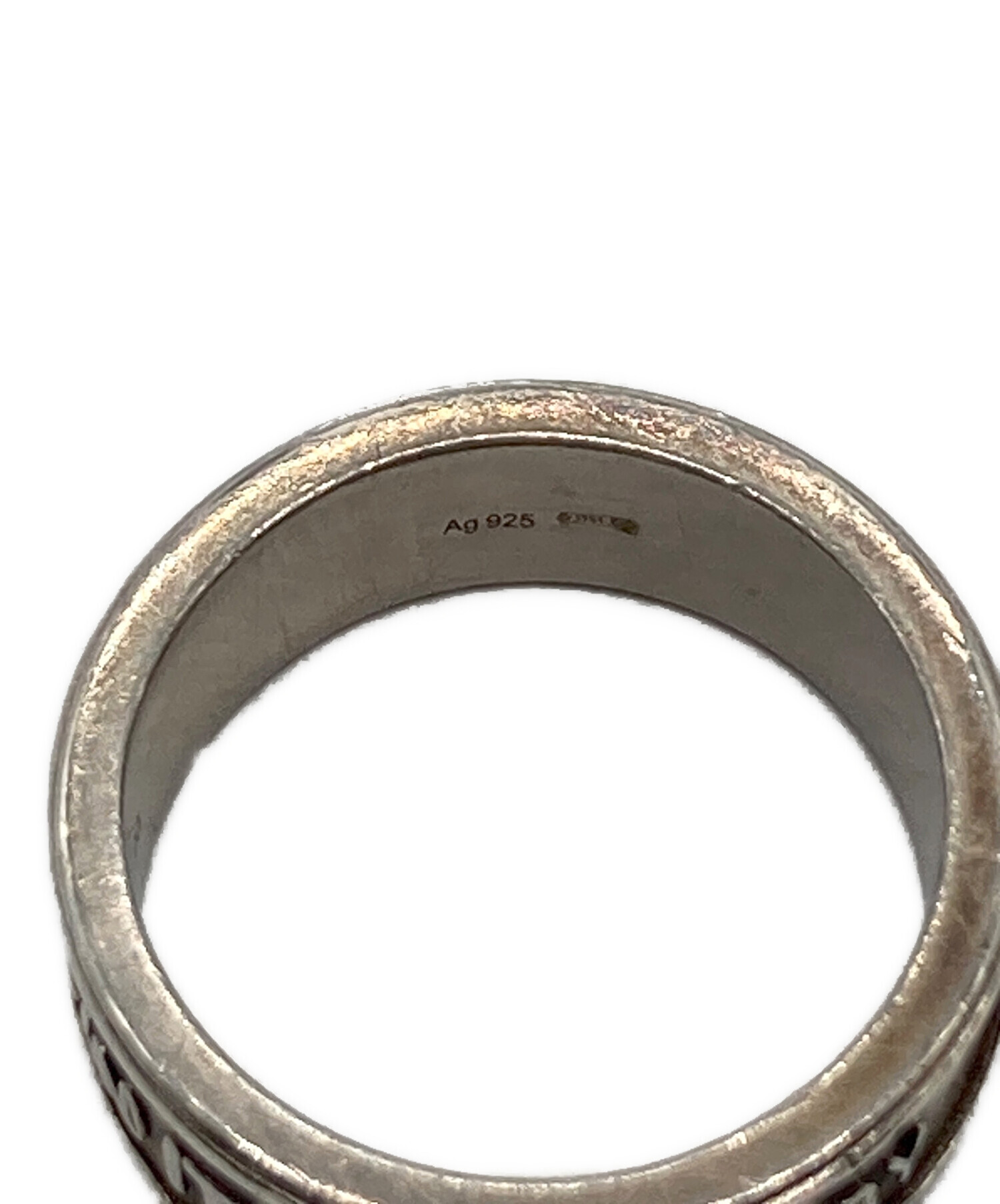 中古・古着通販】GUCCI (グッチ) GGリング シルバー サイズ:19号/20